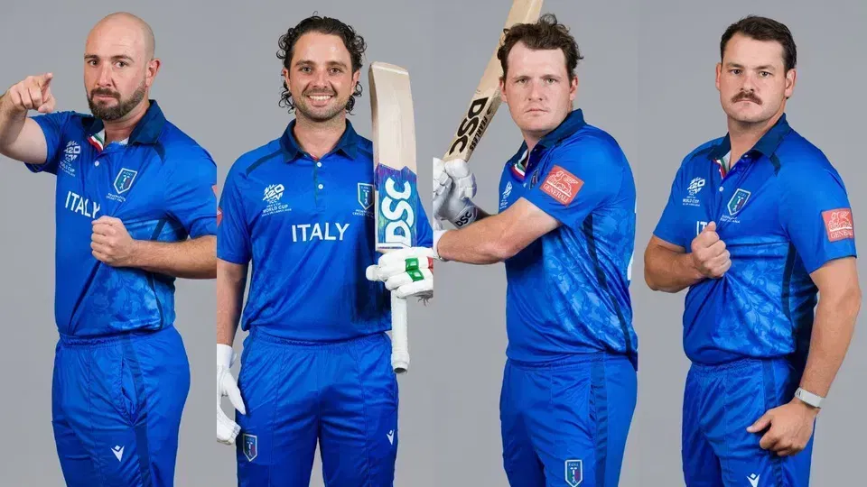 T20 विश्व कप में भाईयों का इतिहास: इटली की मोस्का-मैनेंटी जोड़ी ने दिग्गजों की लिस्ट में बनाई जगह